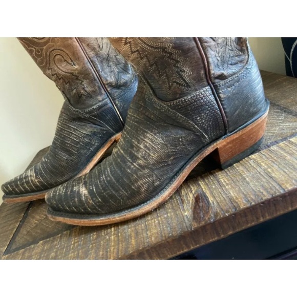Women’s 1883 Lucchese lizard skin boots 7B - Picture 6 of 7